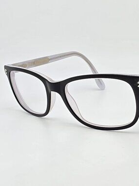 Ernest Hemingway 4617 Matte Black on Crystal Eyeglasses Frame w/ Flexhinge 52mm